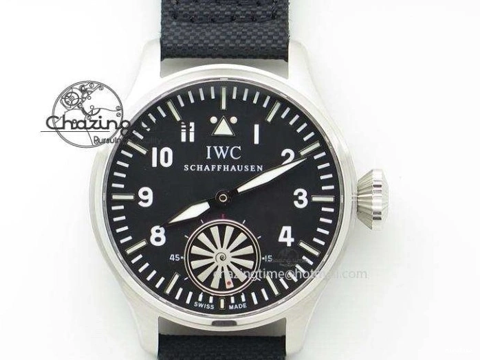 MIROTIME 0117 Big Pilot IW329802 M+F 1:1 Best Edition Green Dial on Green Nylon Strap MY Unique 7002